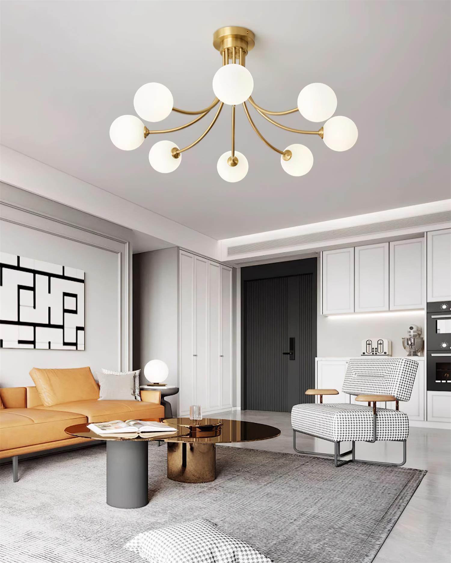 Patrizio Globe Ceiling Light