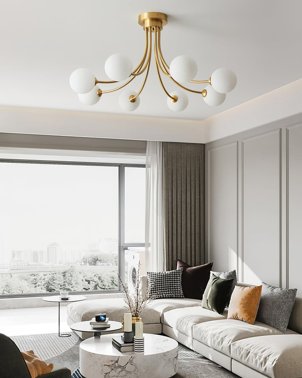 Patrizio Globe Ceiling Light