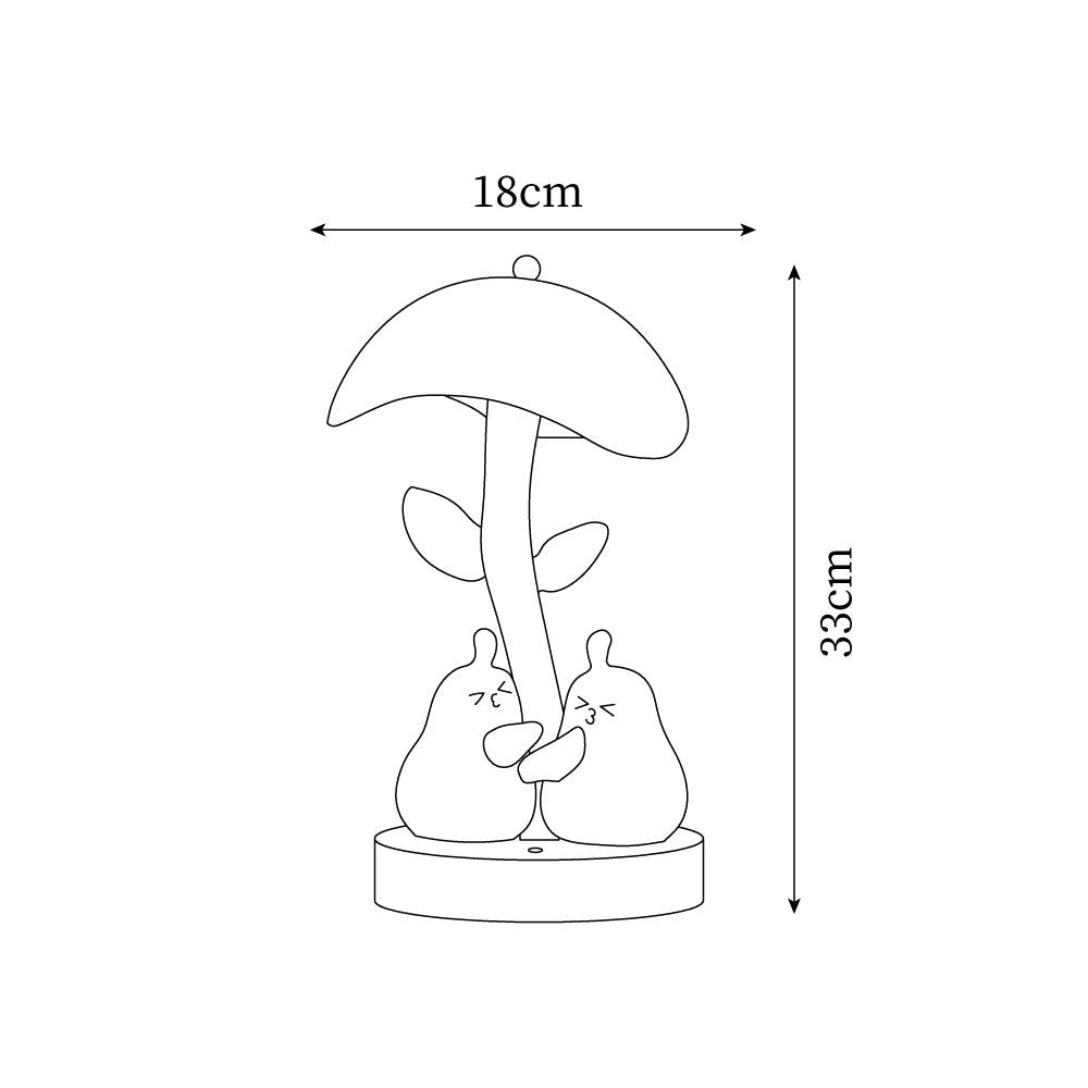 Pear Hug Table Lamp
