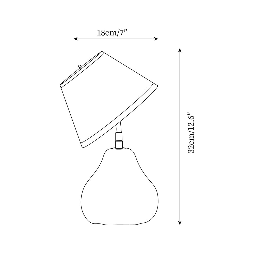 Pear Table Lamp