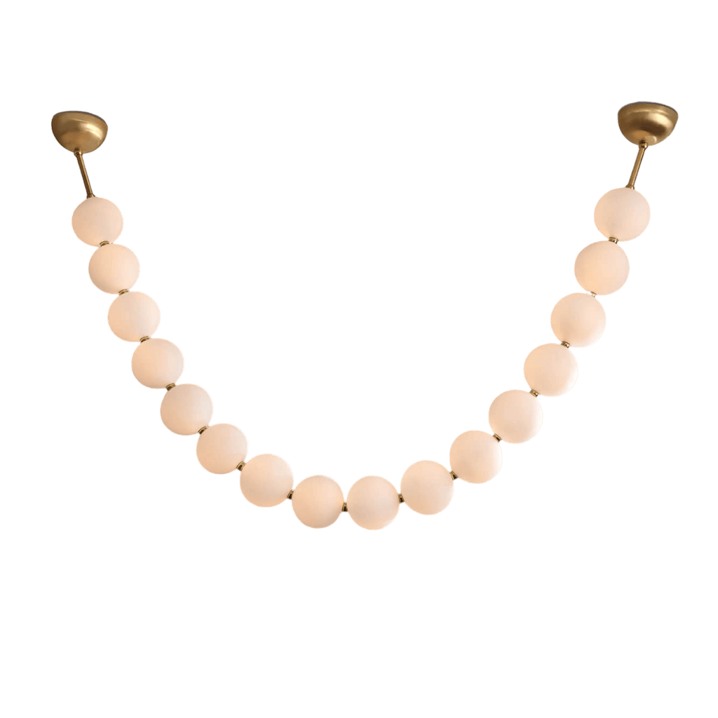 Luxurious Pearl Necklace Chandelier
