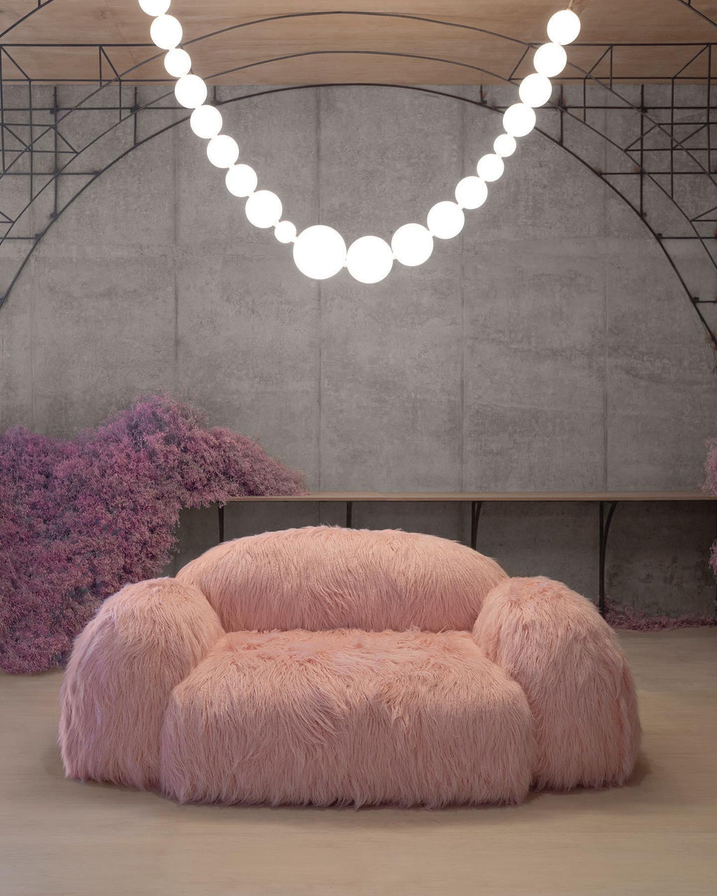 Luxurious Pearl Necklace Chandelier