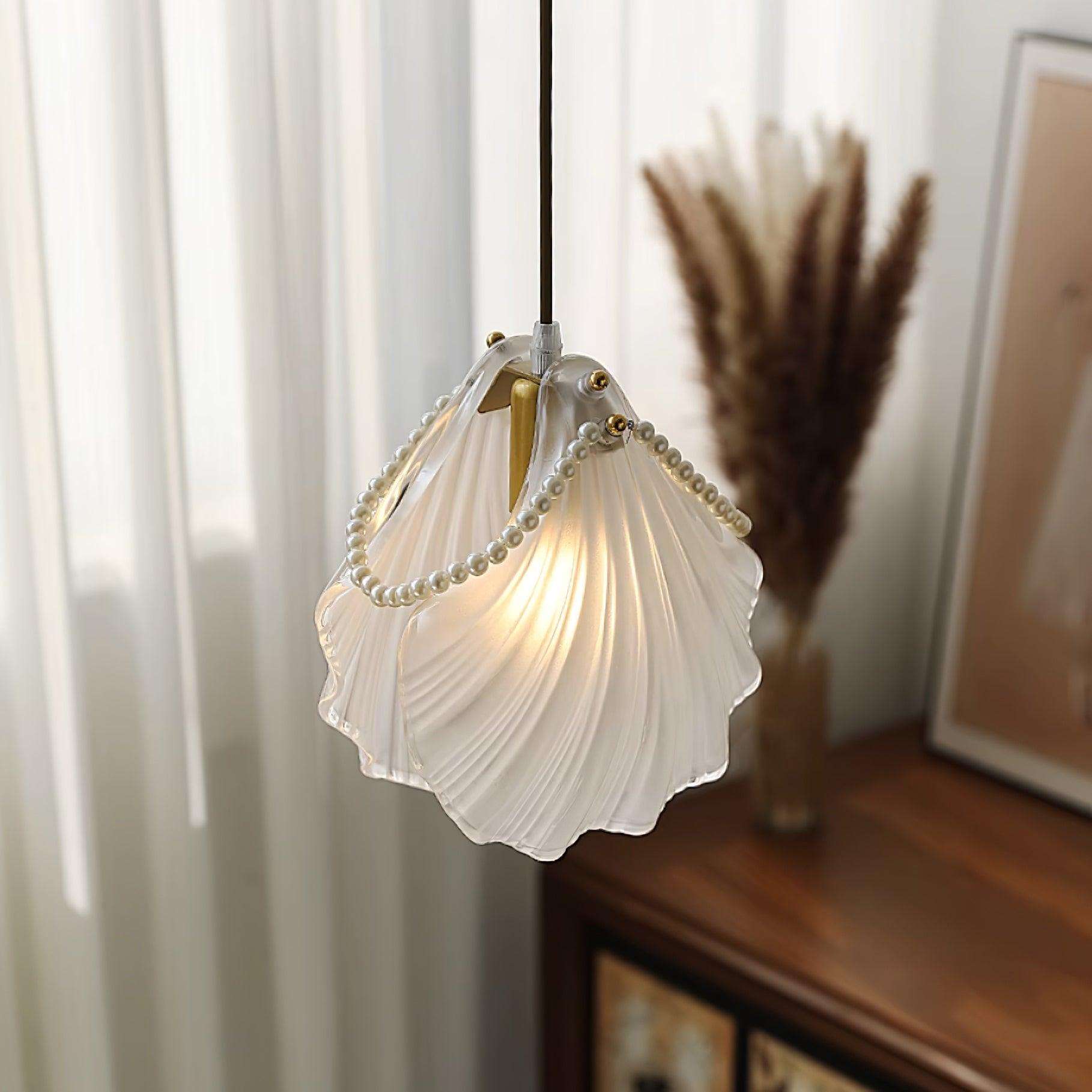 Pearl Shell Pendant Lamp