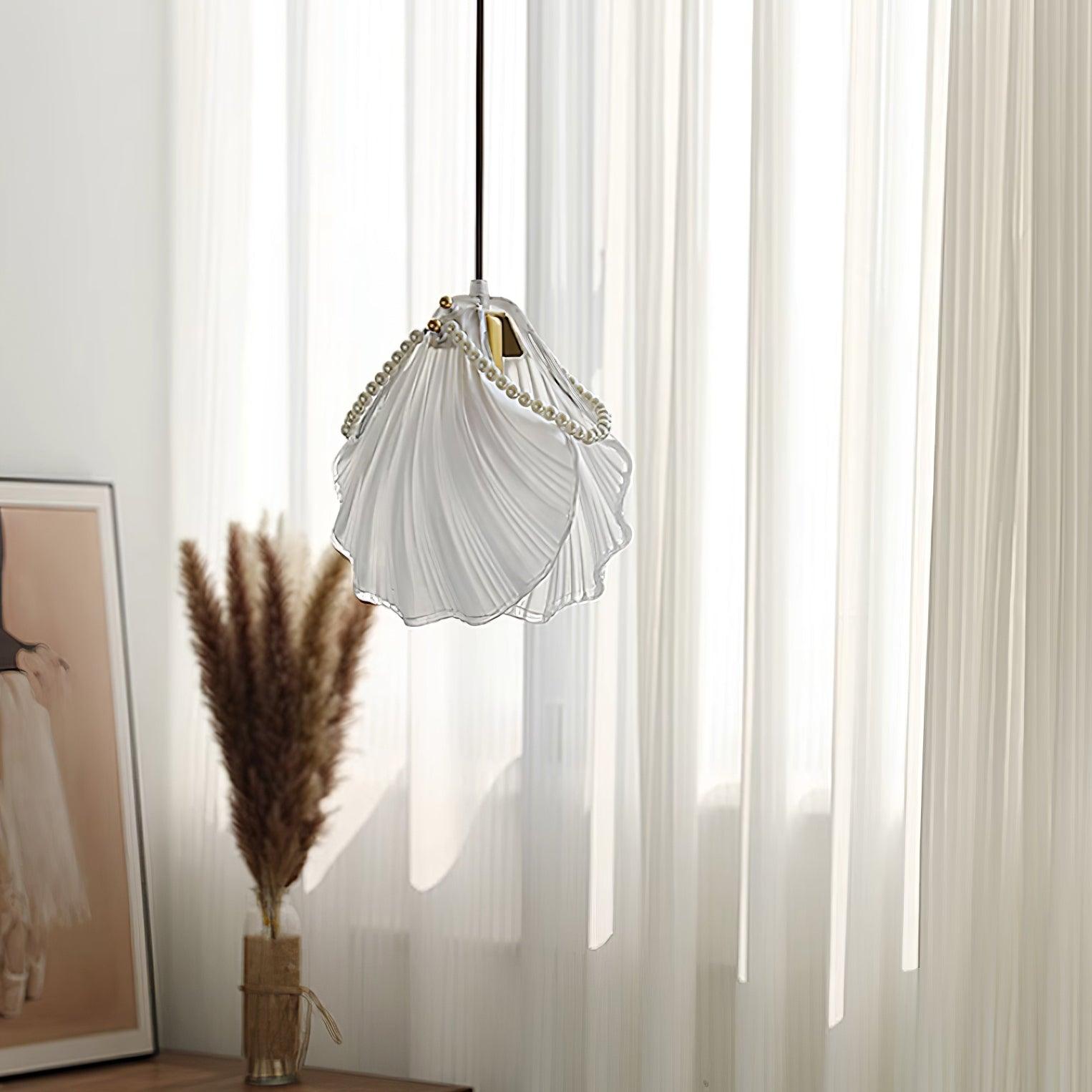 Pearl Shell Pendant Lamp