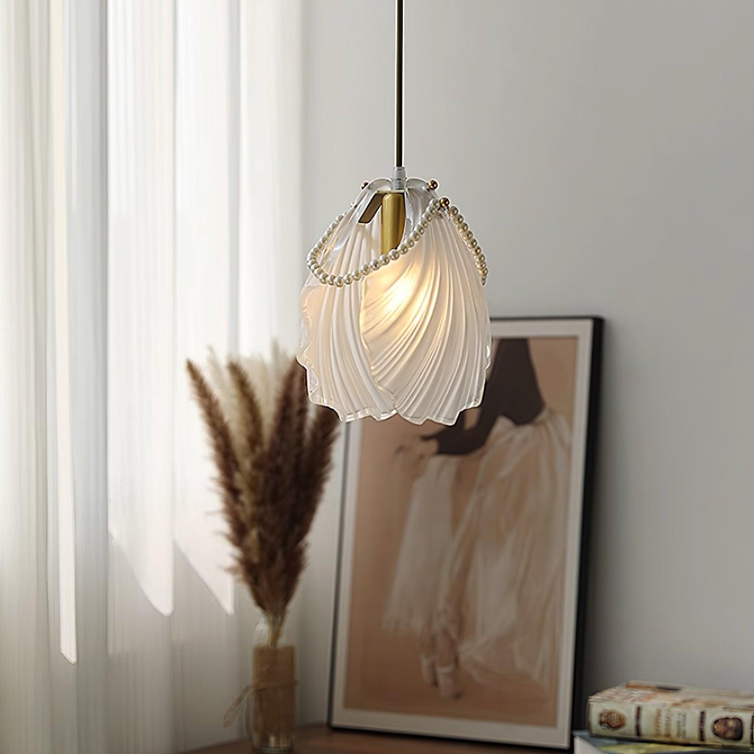 Pearl Shell Pendant Lamp