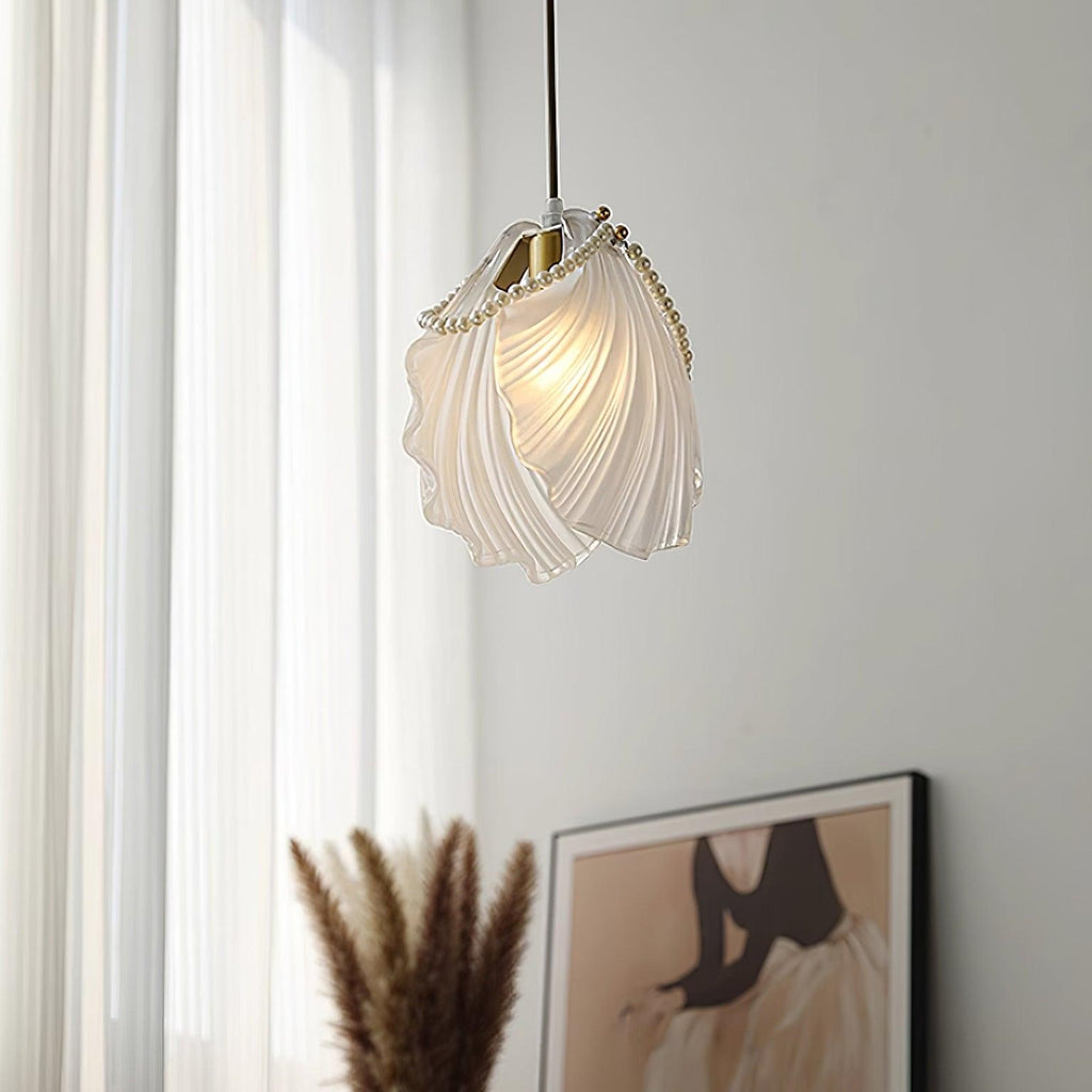 Pearl Shell Pendant Lamp