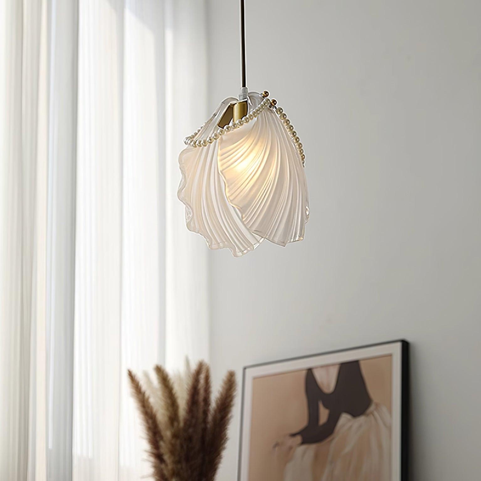 Pearl Shell Pendant Lamp