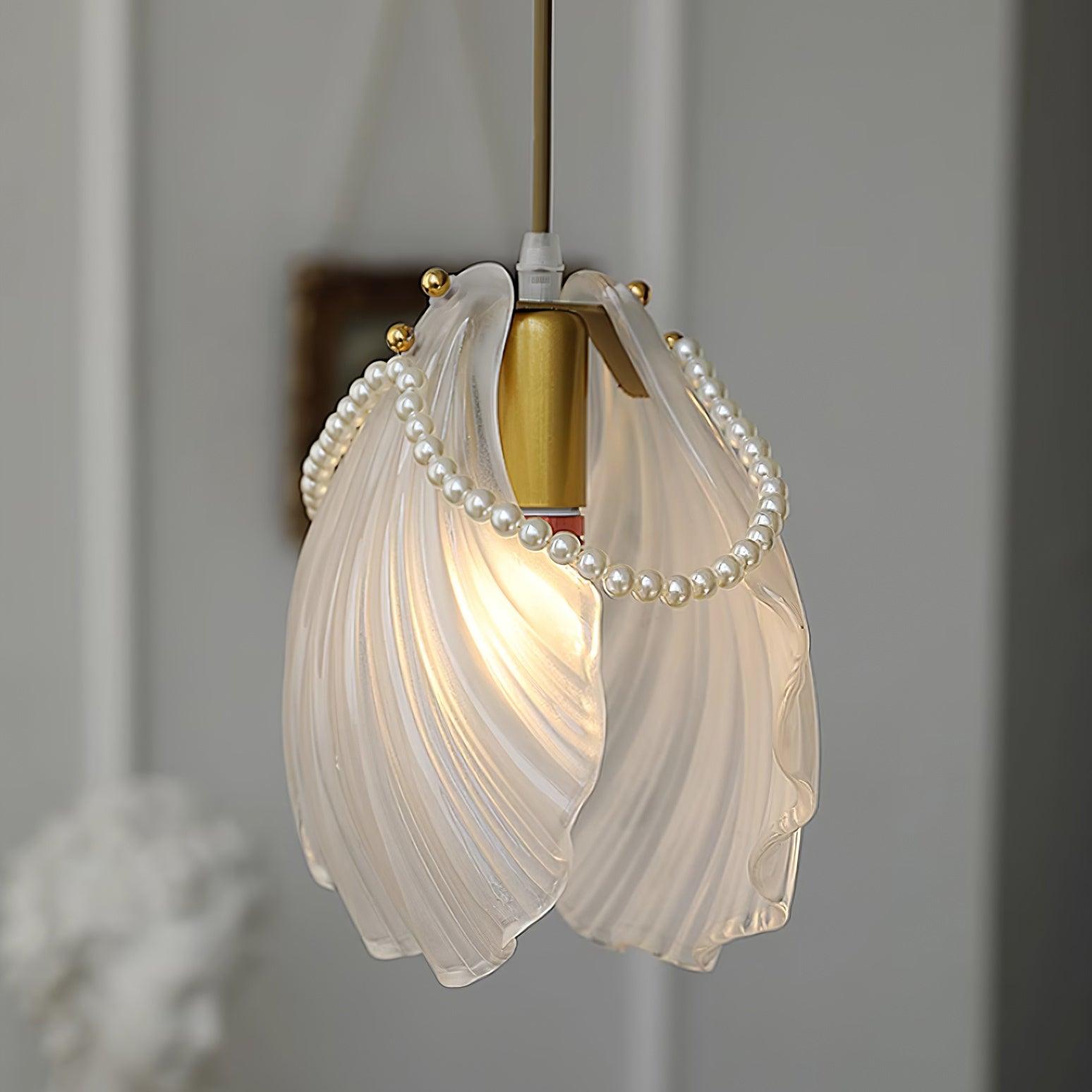 Pearl Shell Pendant Lamp