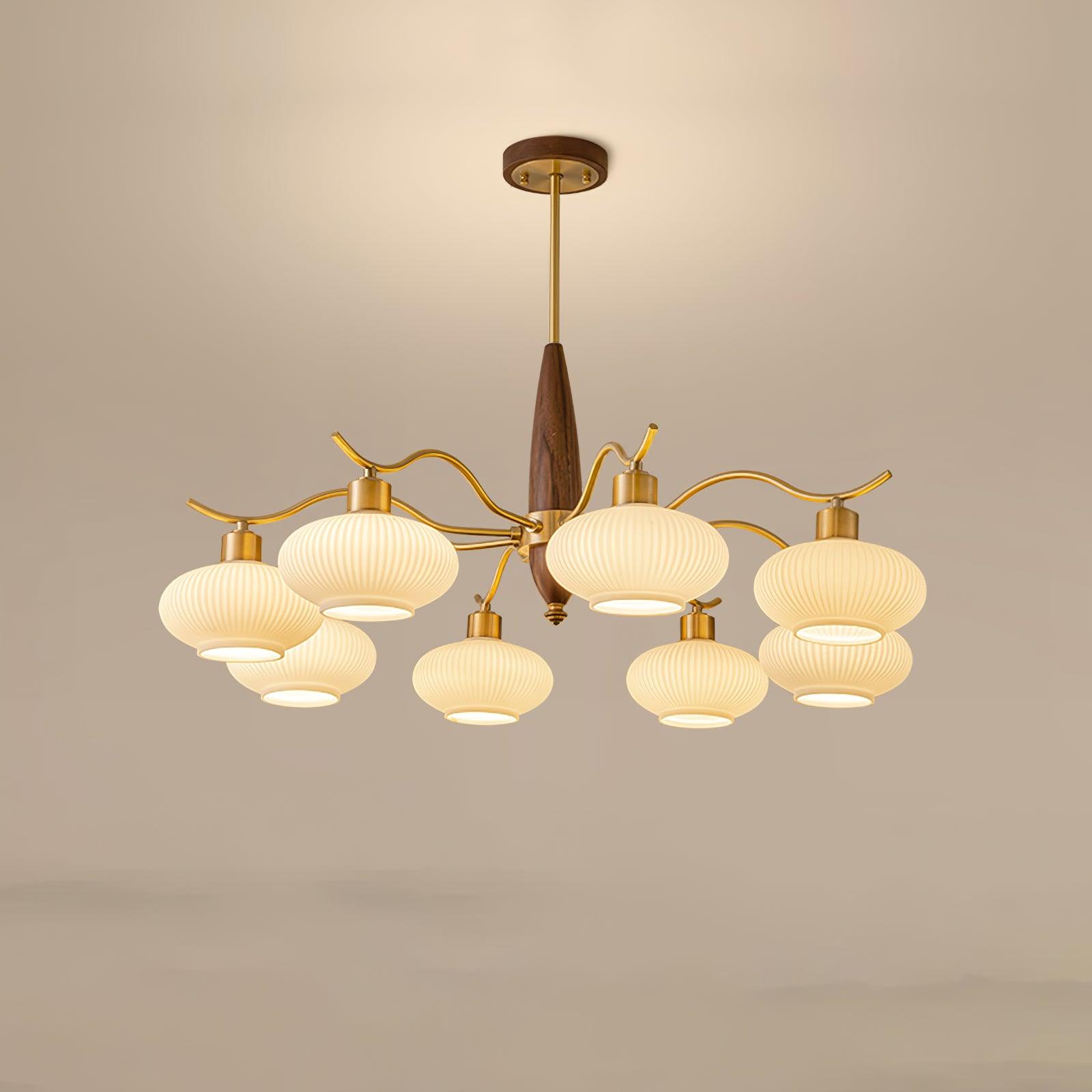 Penton Glass Chandelier