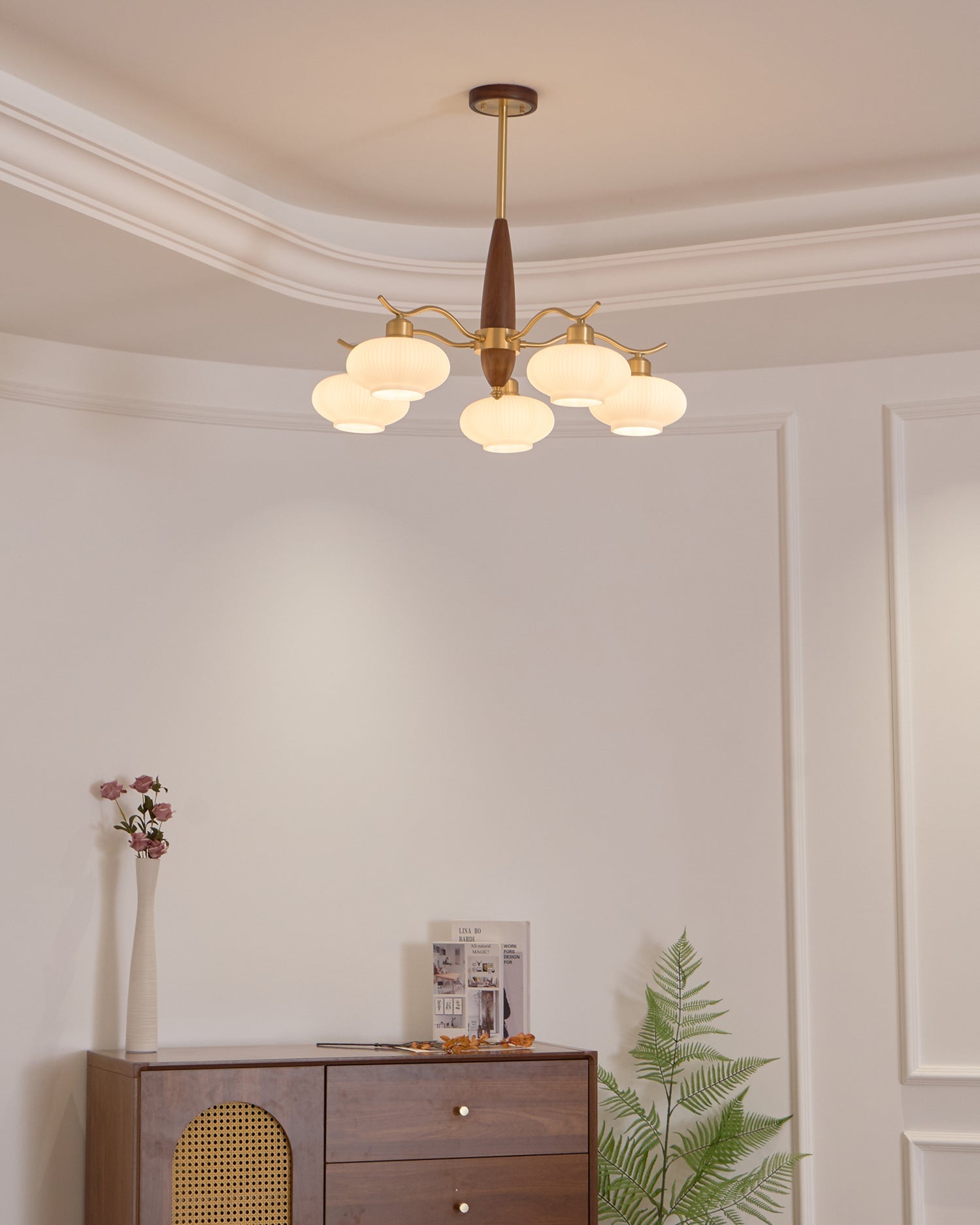 Penton Glass Chandelier