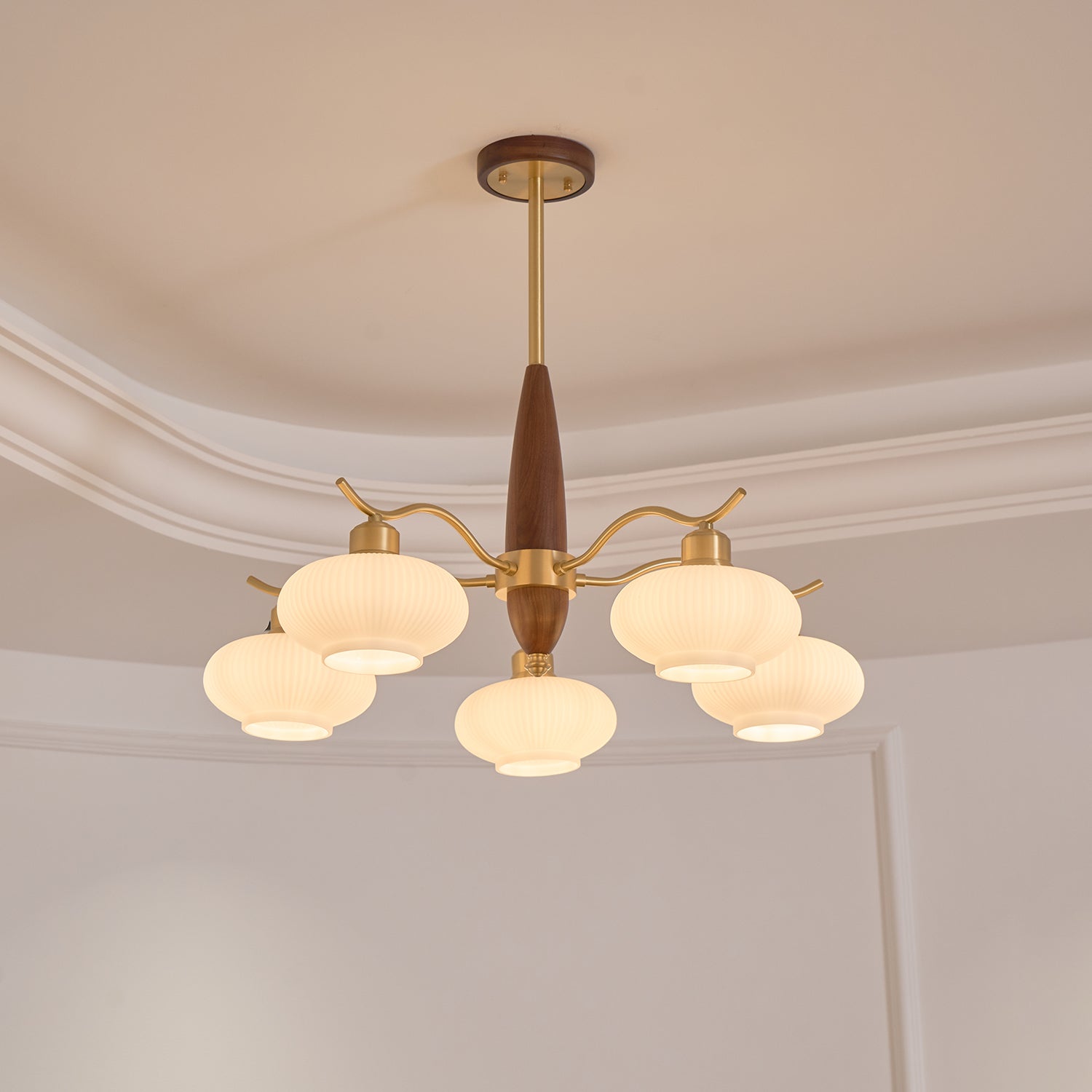 Penton Glass Chandelier