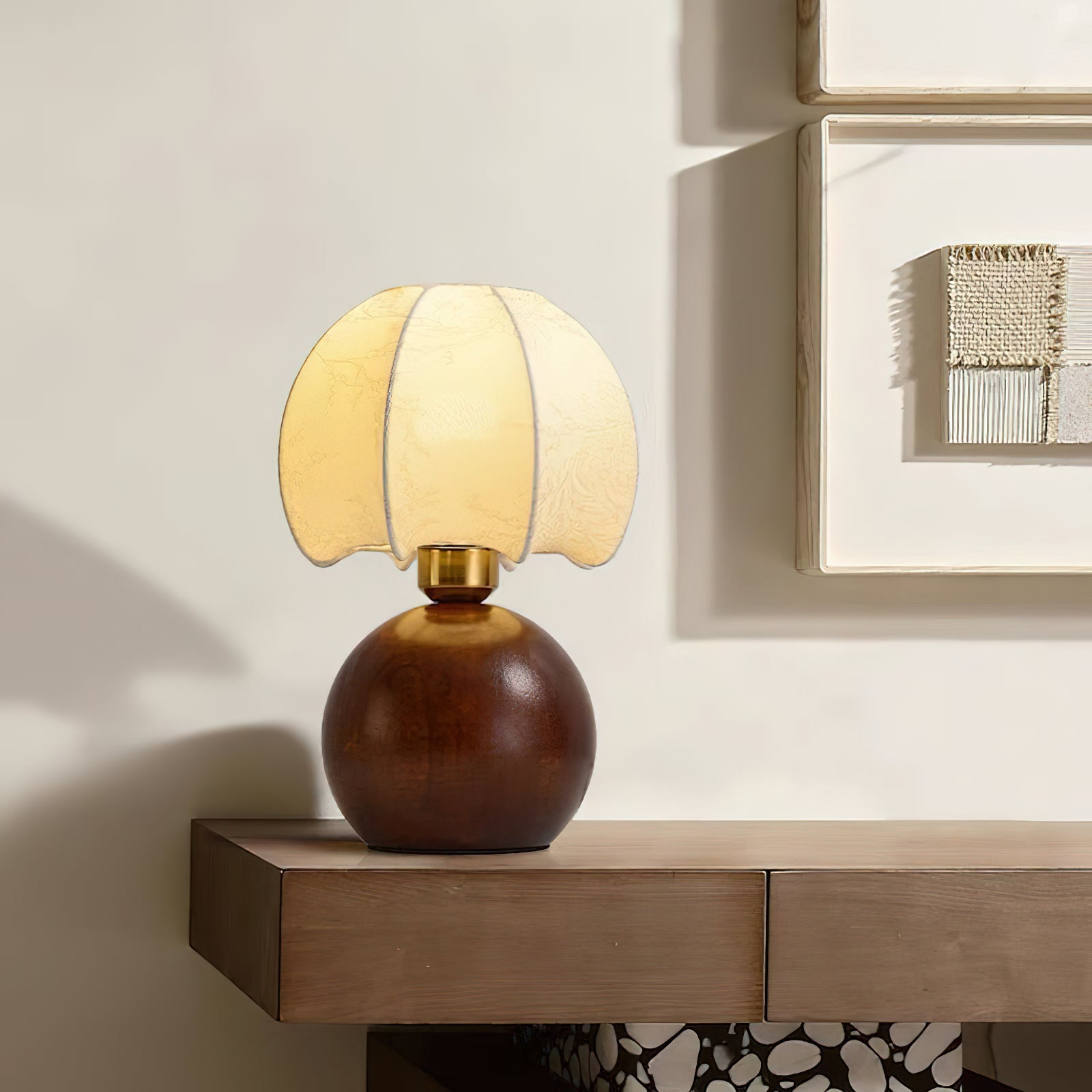 Peonies Table Light