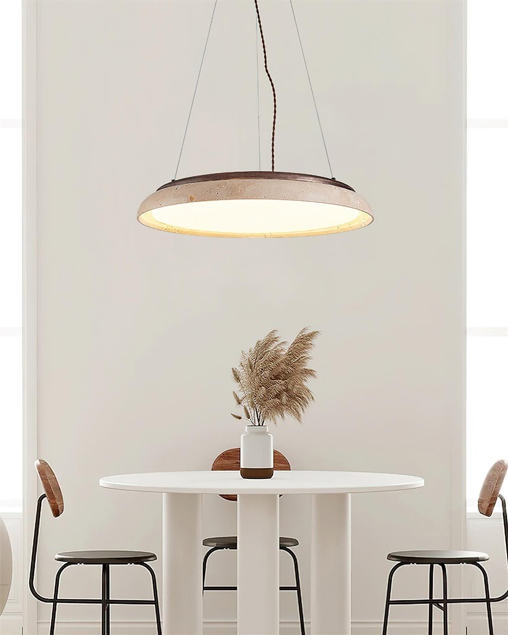 Piedra Travertine Pendant Lamp