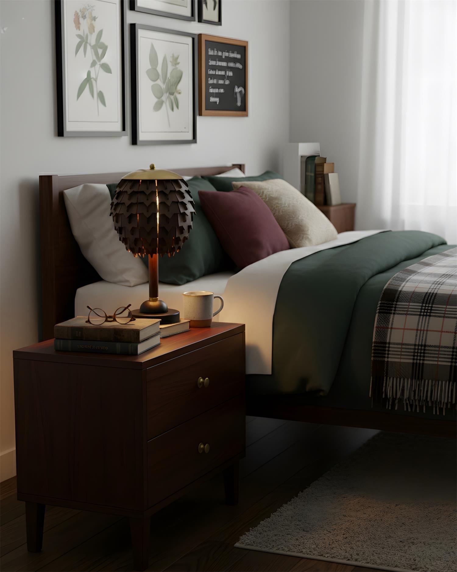 Pinecone Table Lamp
