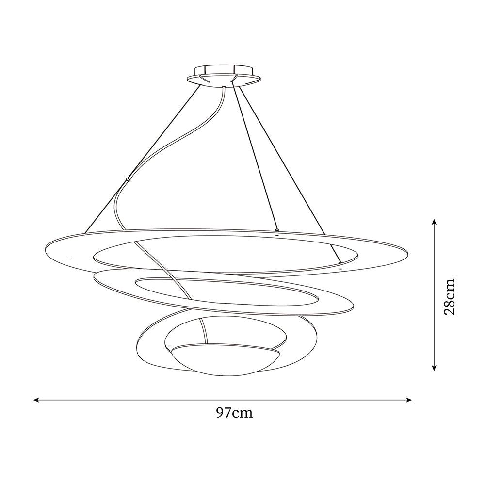 Micro LED Chandelier