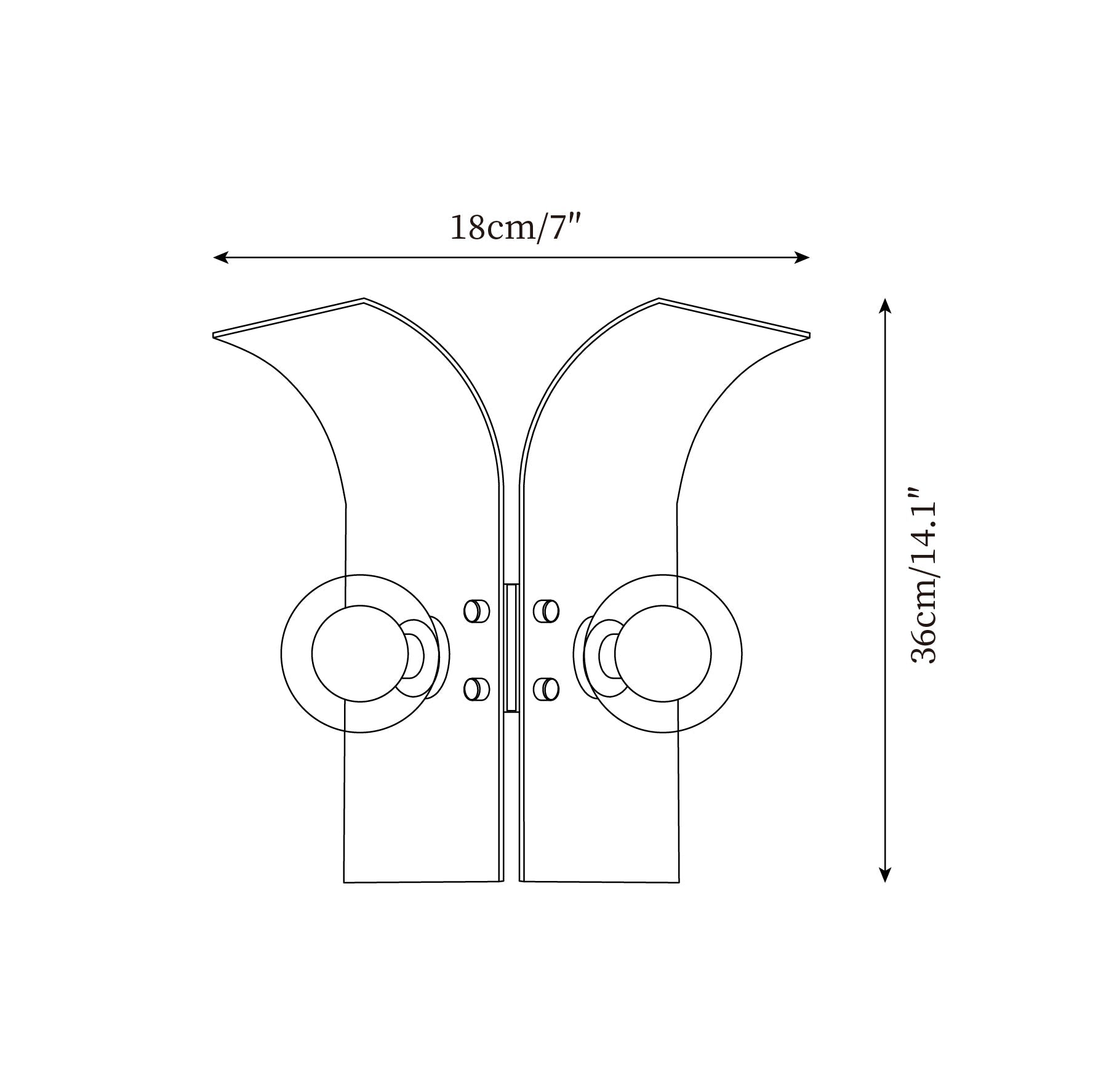 Plam Wall Light