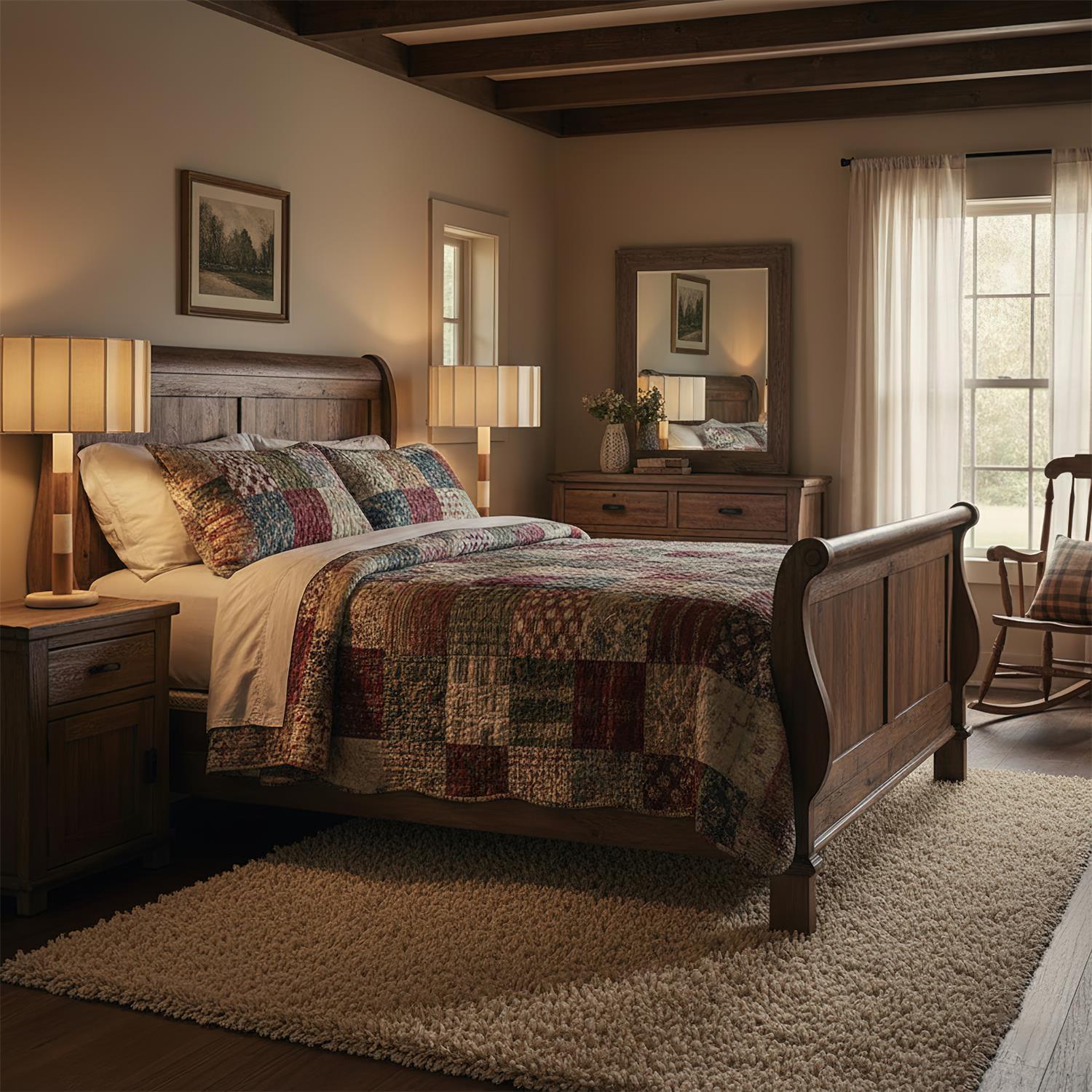 Pleated Grove Table Lamp