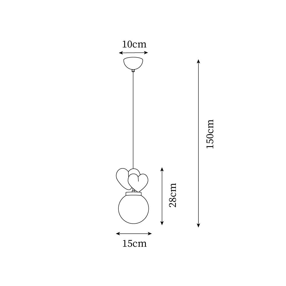 Pokoch Love Pendant Light