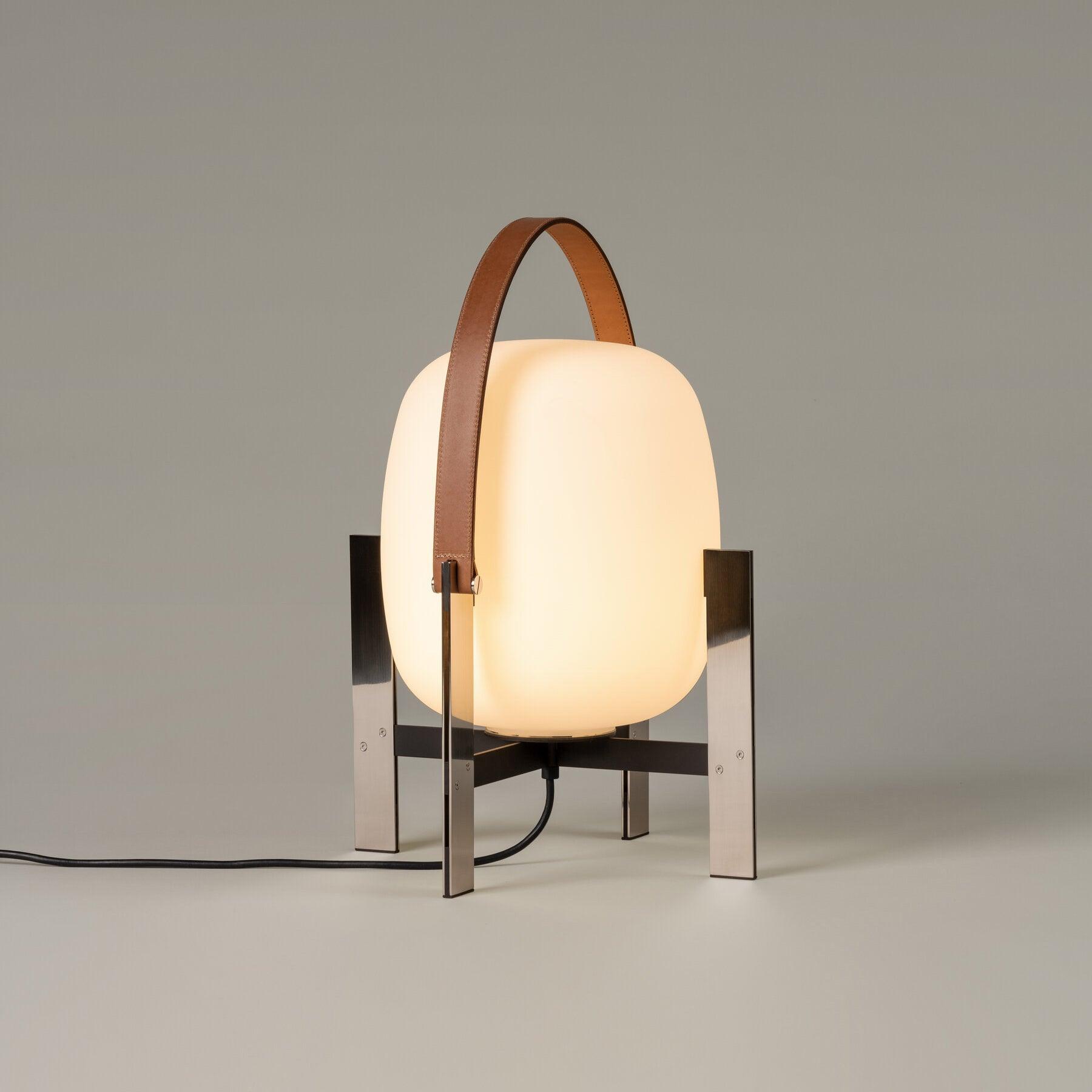 Portable Lantern Metal Table Lamp