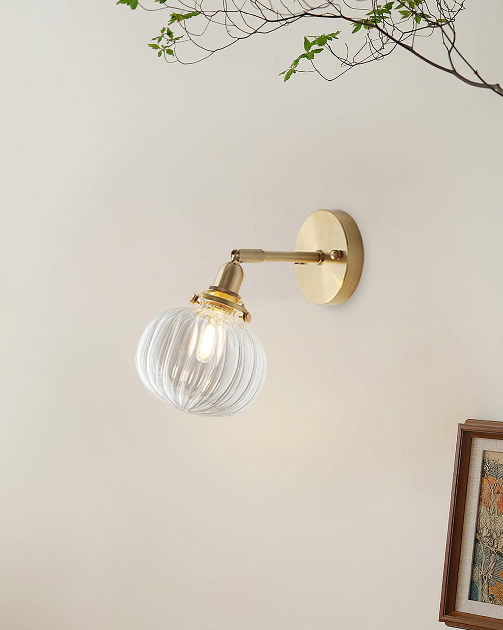 Rodo Glass Wall Lamp