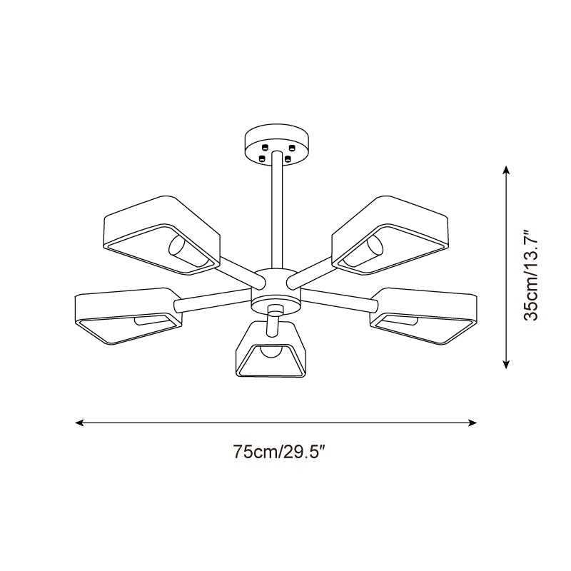 Quadra Chandelier