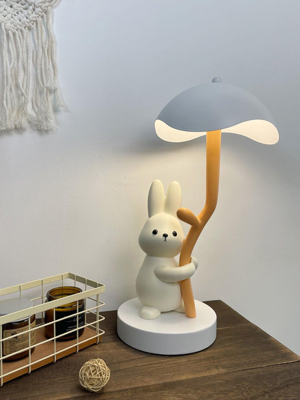 Rabbit Hug Table Lamp