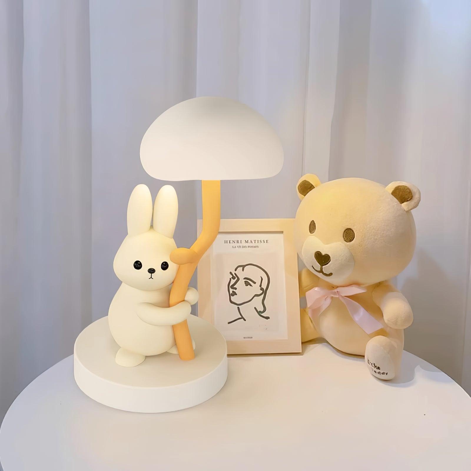 Rabbit Hug Table Lamp