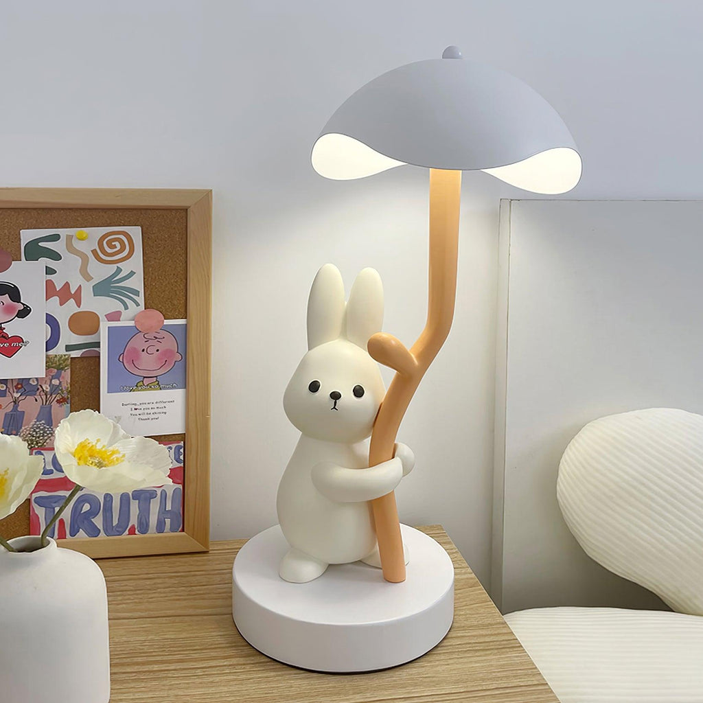 Rabbit Hug Table Lamp