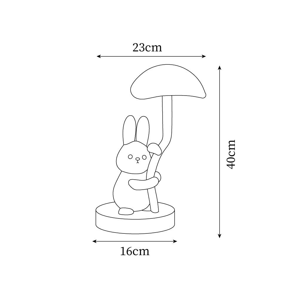 Rabbit Hug Table Lamp