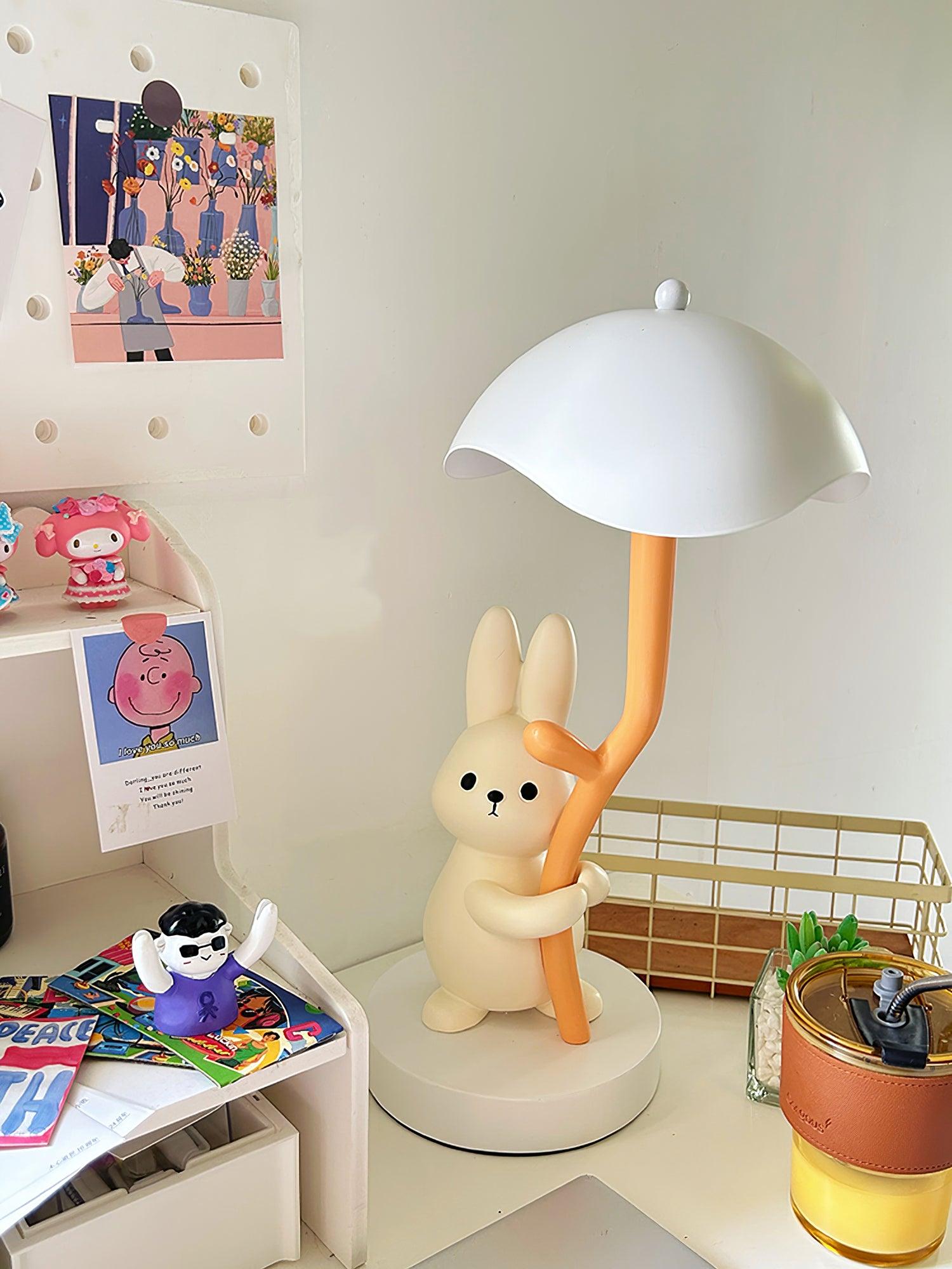 Rabbit Hug Table Lamp