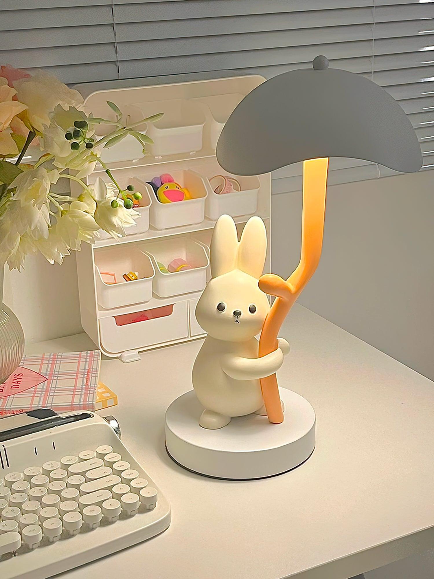 Rabbit Hug Table Lamp