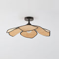 Raffia Petal Ceiling Lamp
