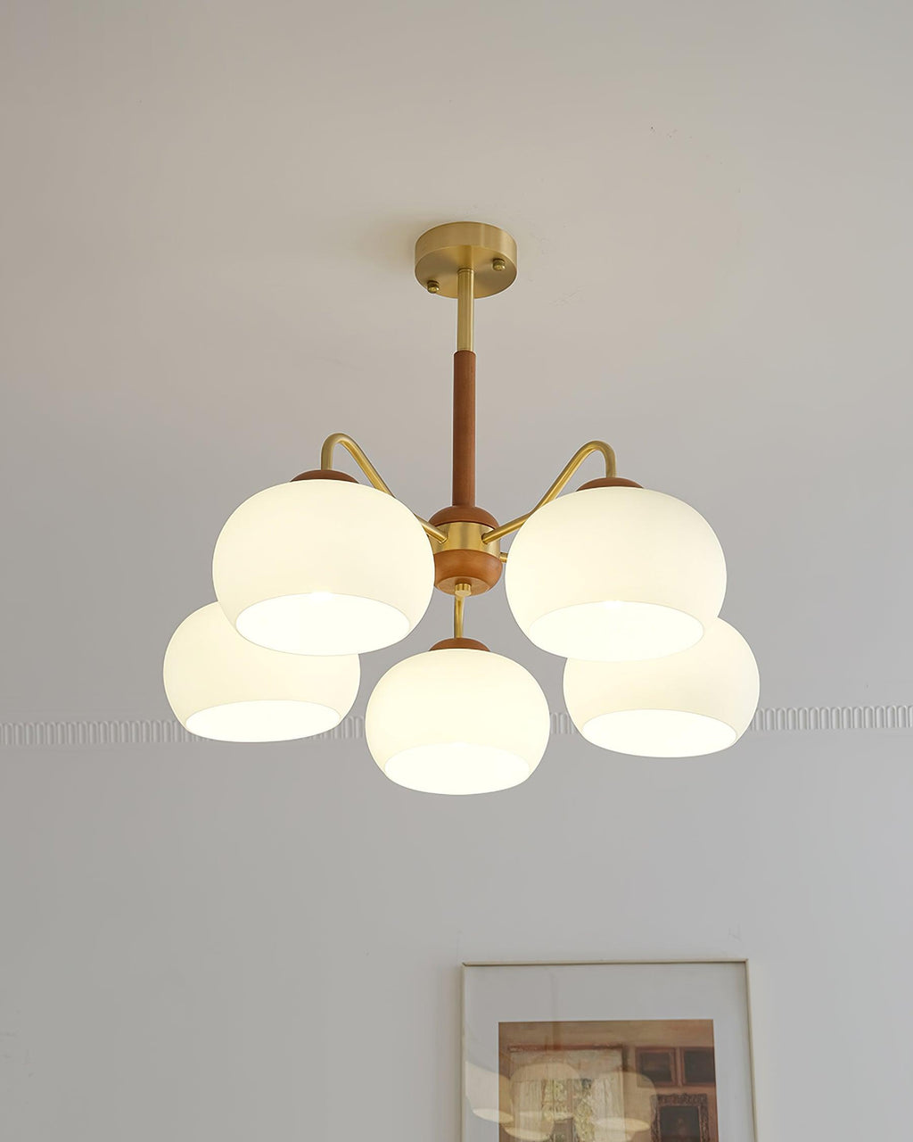 Raito Glass Chandelier
