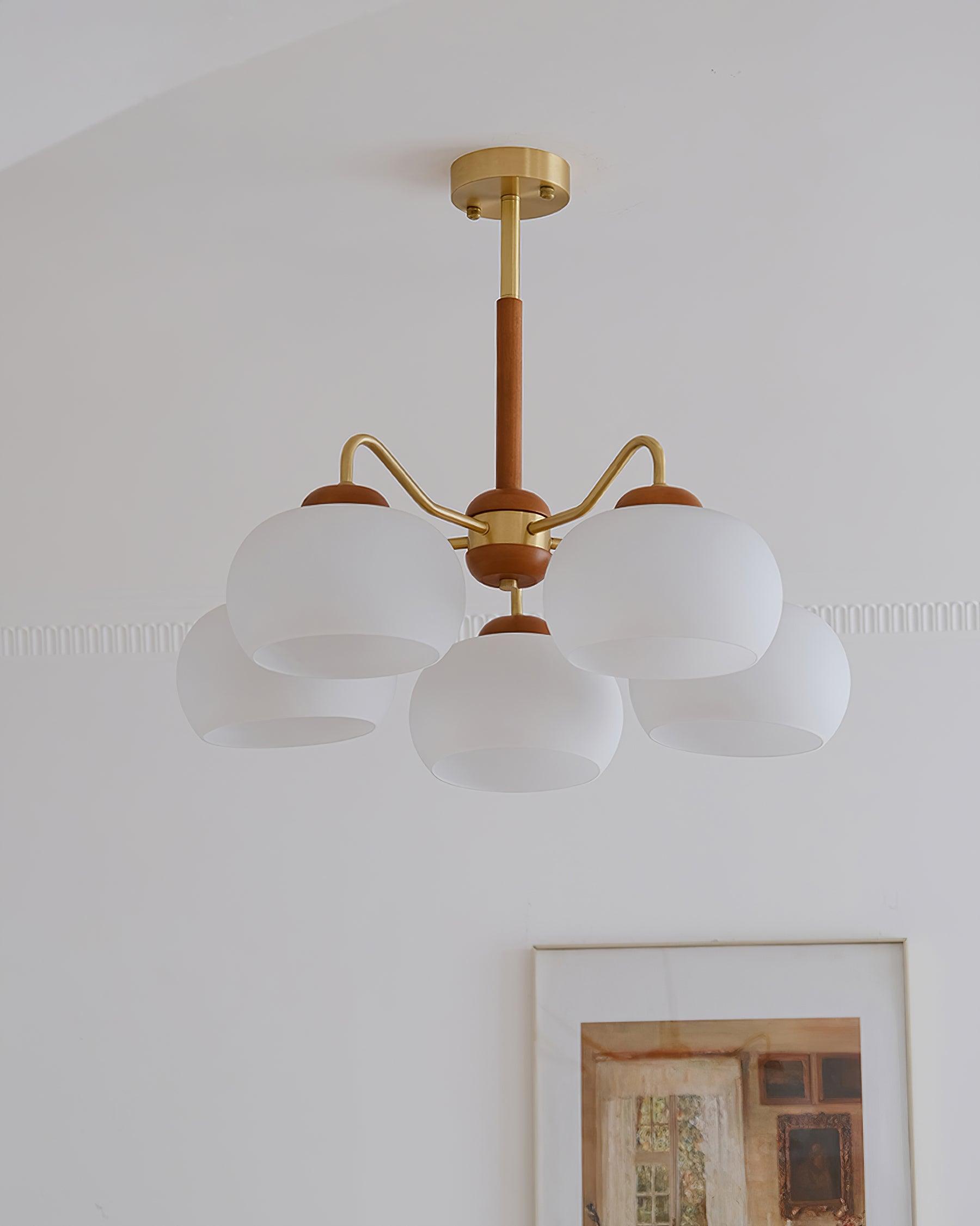 Raito Glass Chandelier