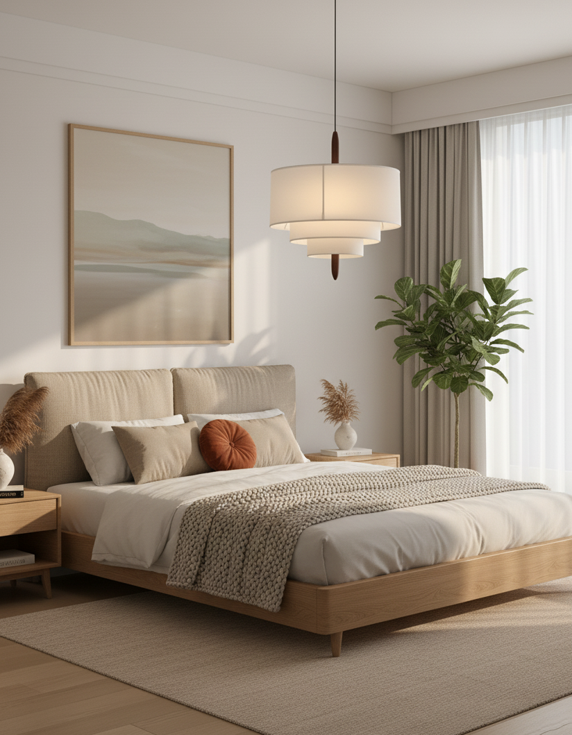 Raphia Pendant Lamp
