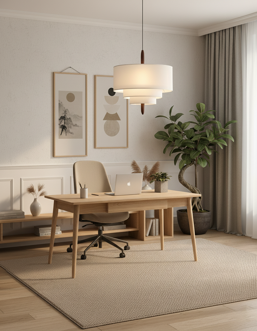 Raphia Pendant Lamp
