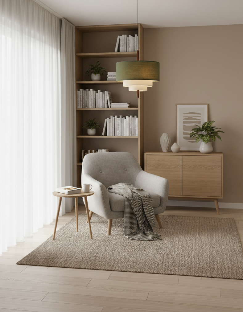 Raphia Pendant Lamp