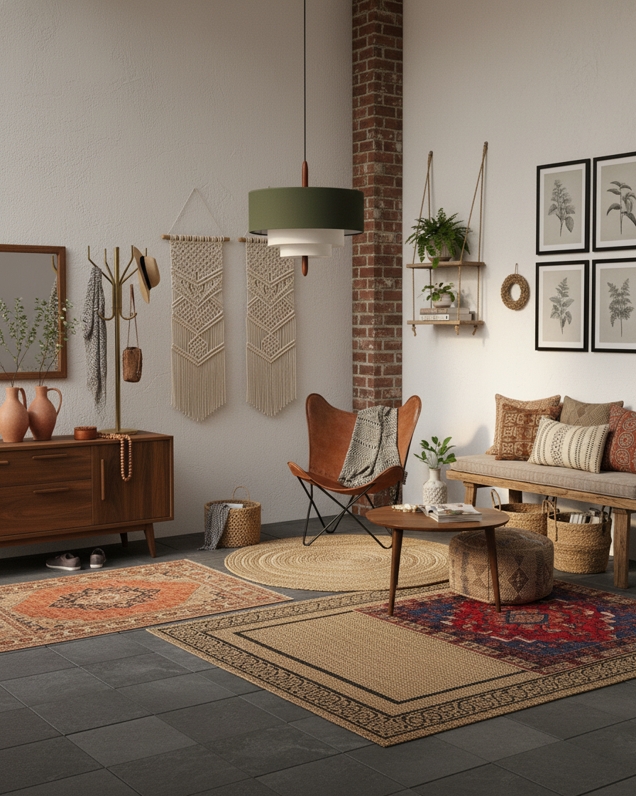 Raphia Pendant Lamp