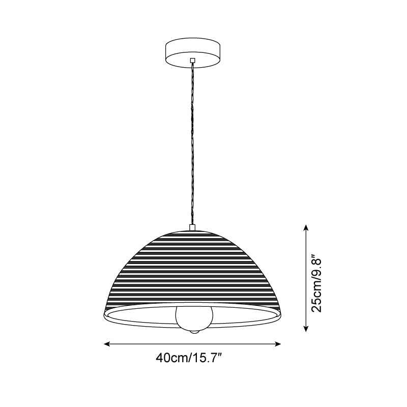 Rattan Shirley Pendant Lamp