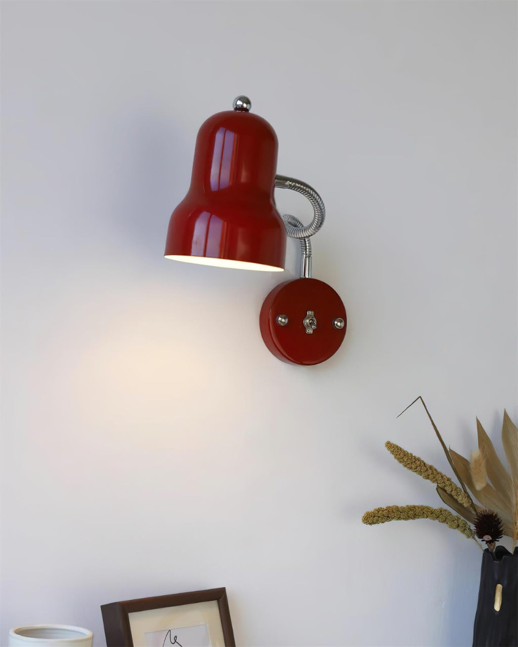 Red Diana Wall Lamp