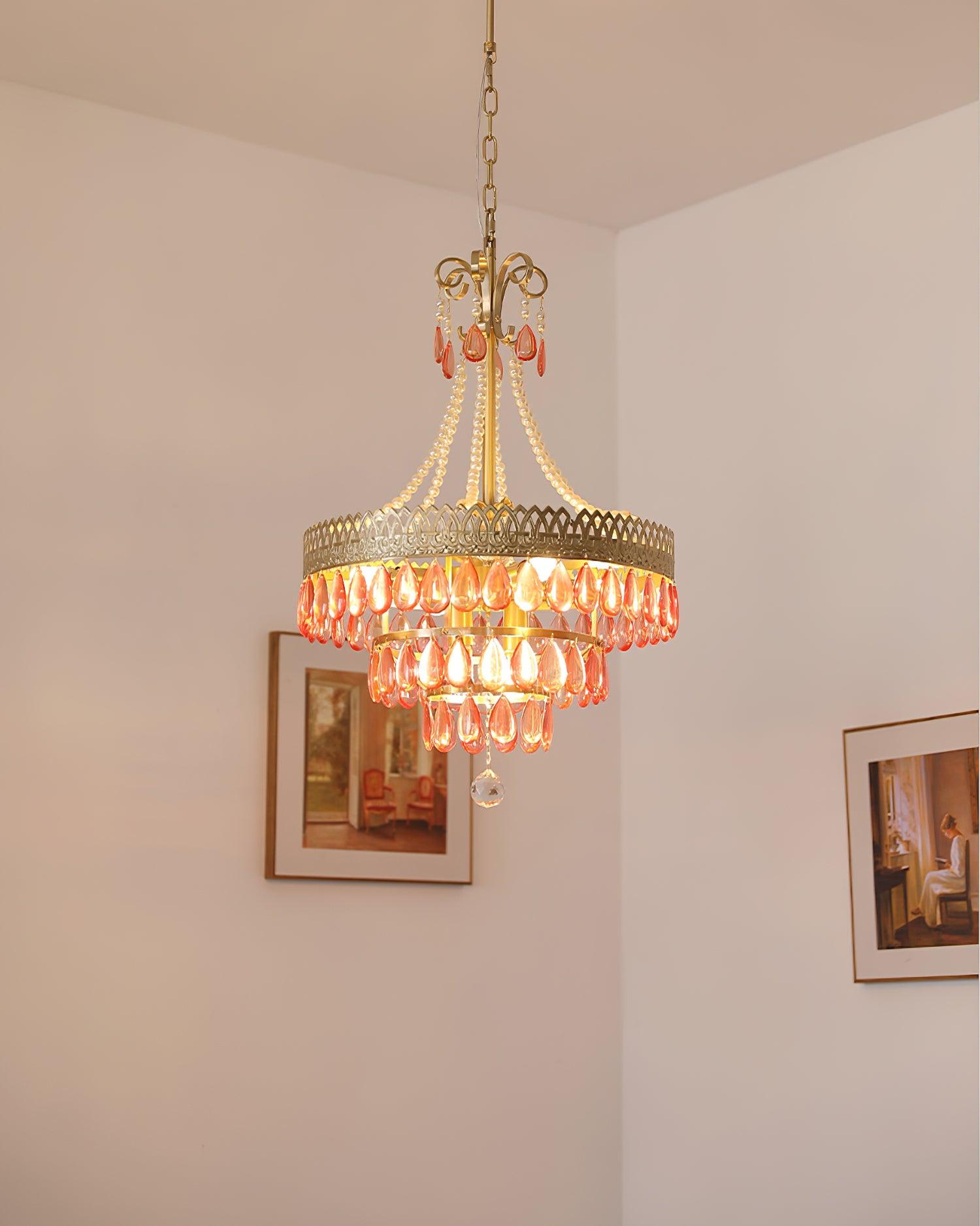 Red Ruby Chandelier
