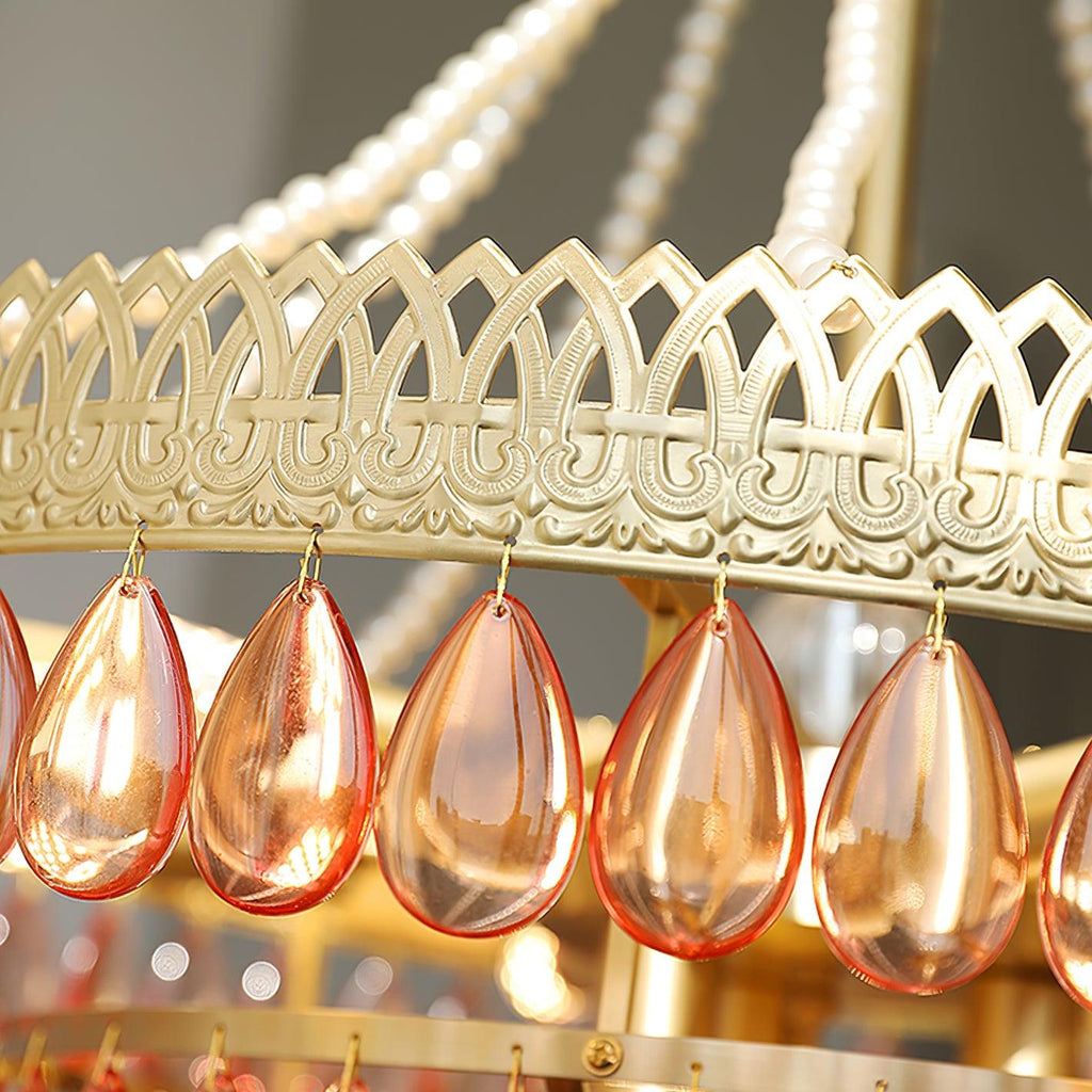 Red Ruby Chandelier