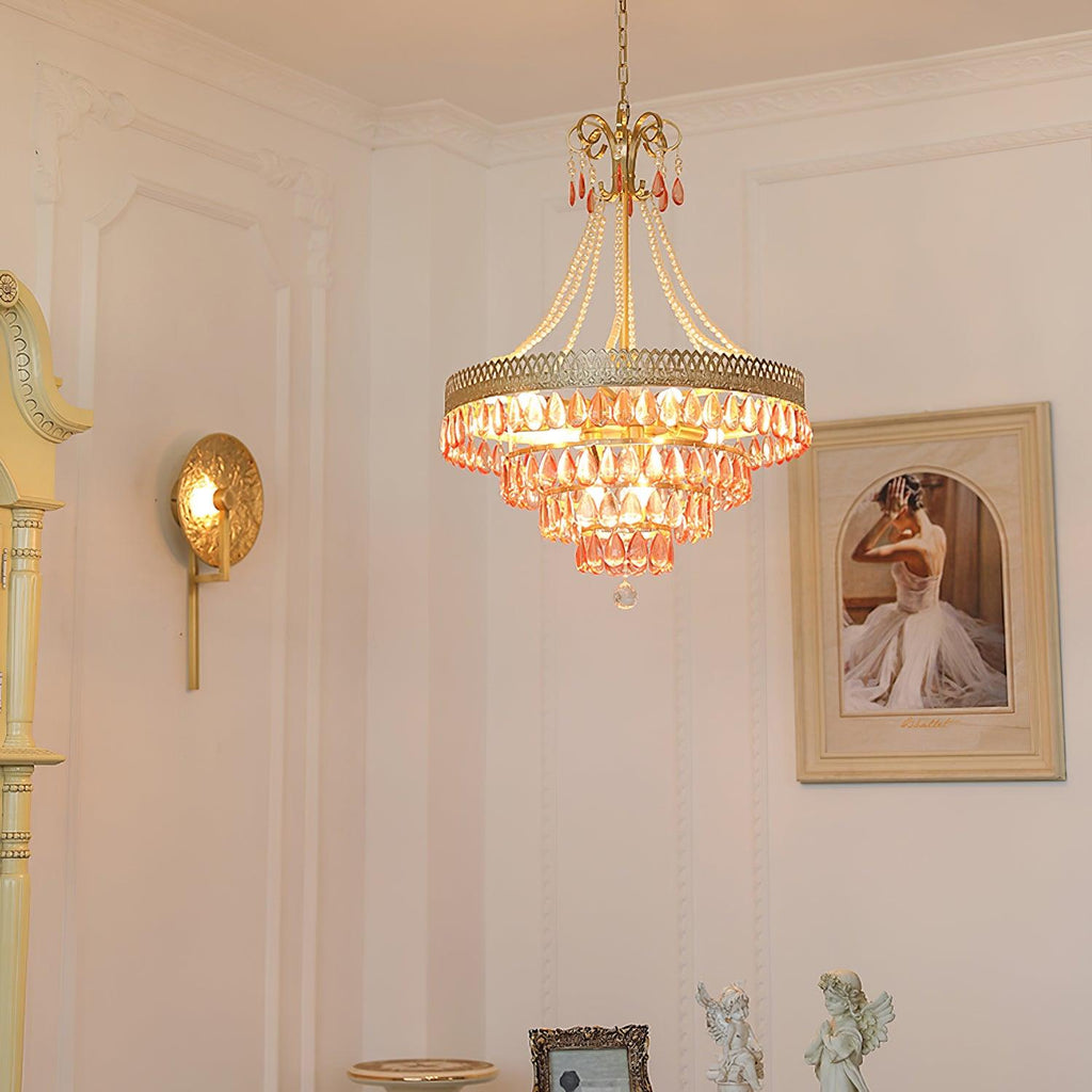 Red Ruby Chandelier
