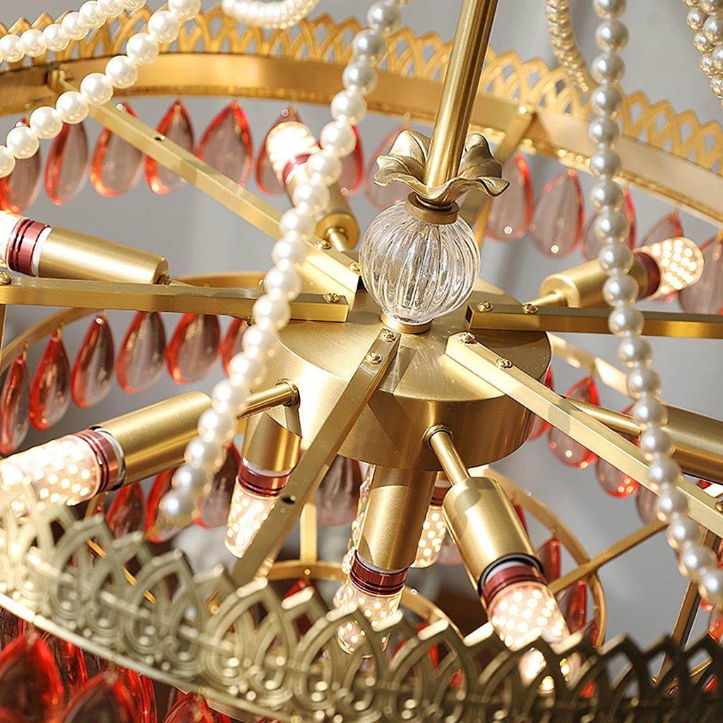 Red Ruby Chandelier