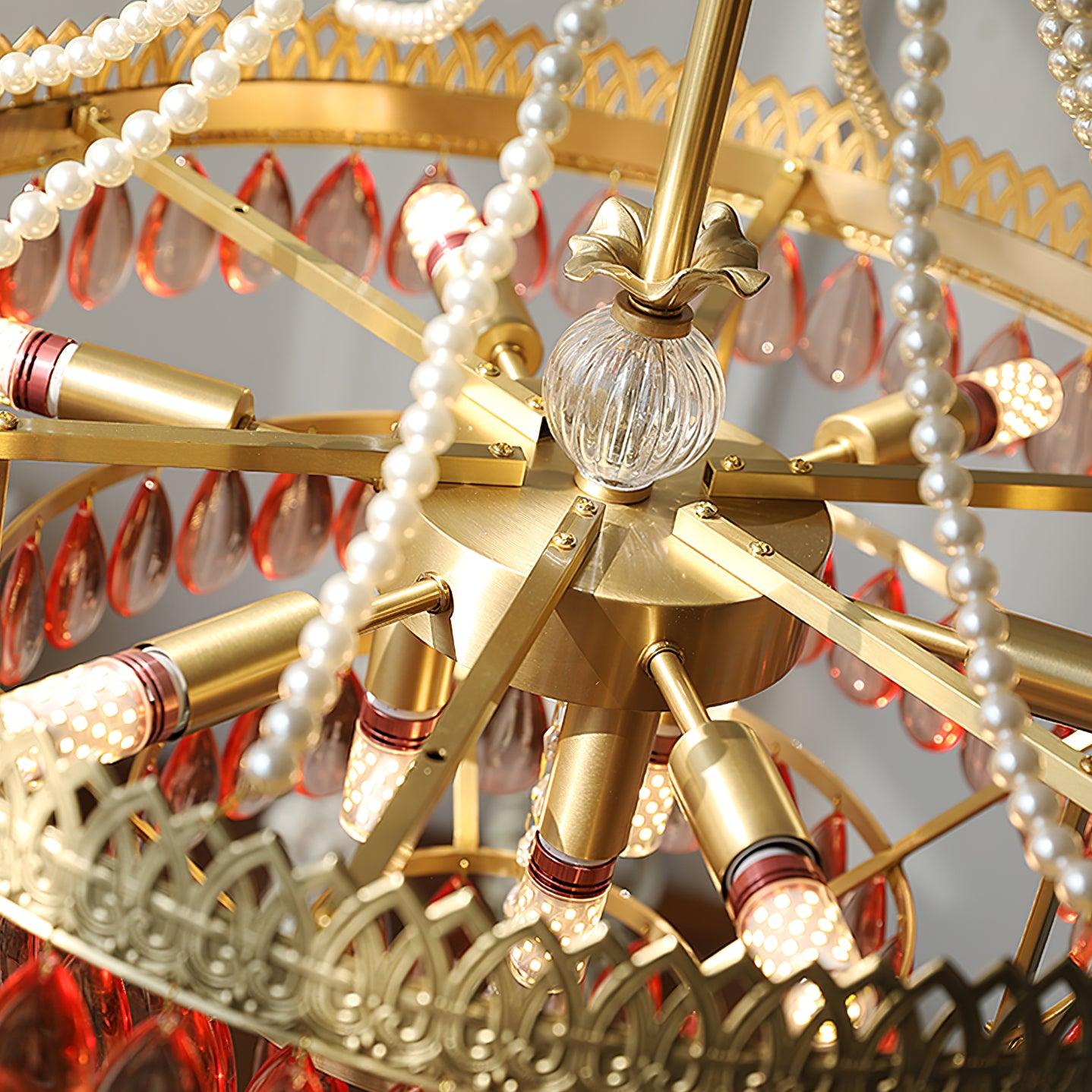 Red Ruby Chandelier