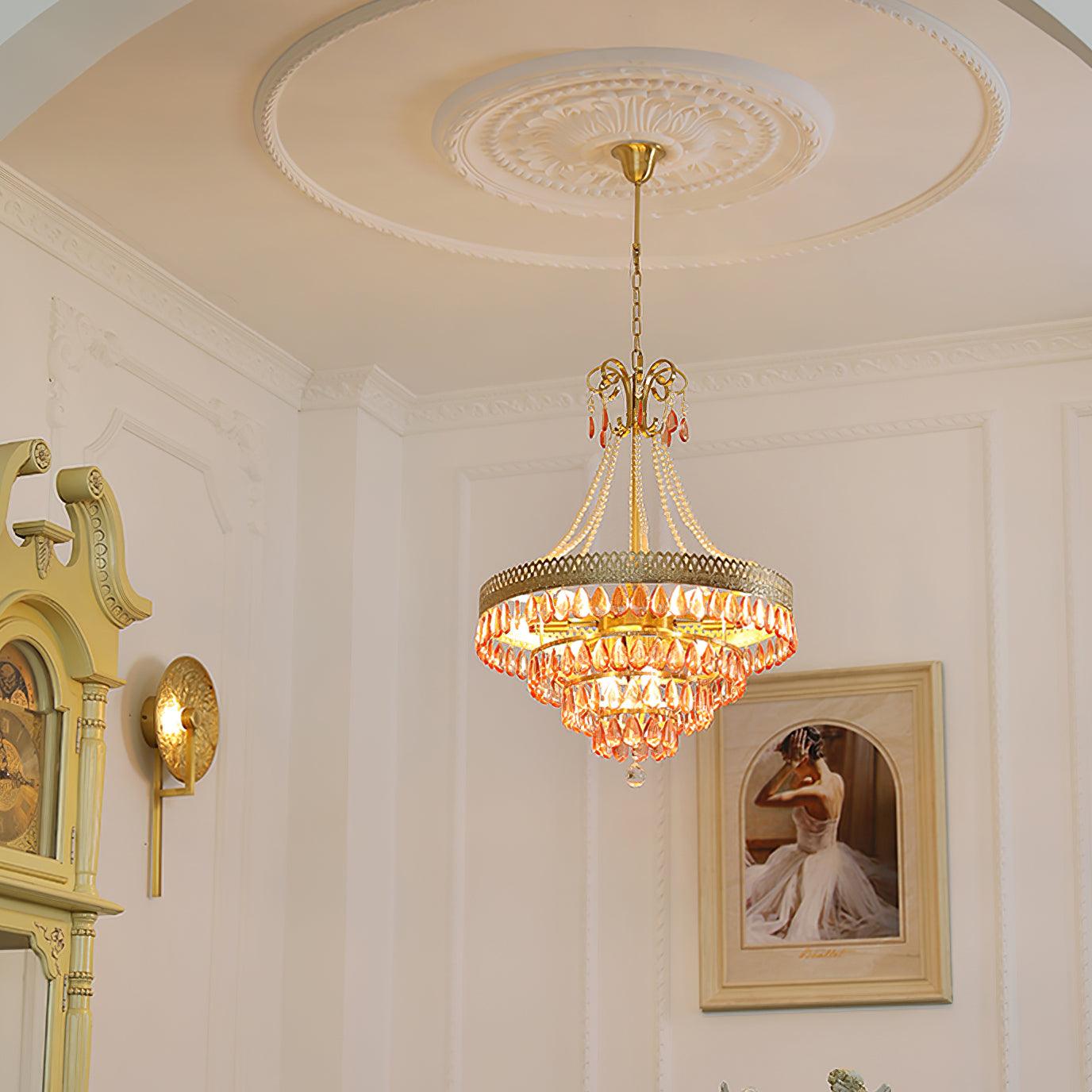 Red Ruby Chandelier