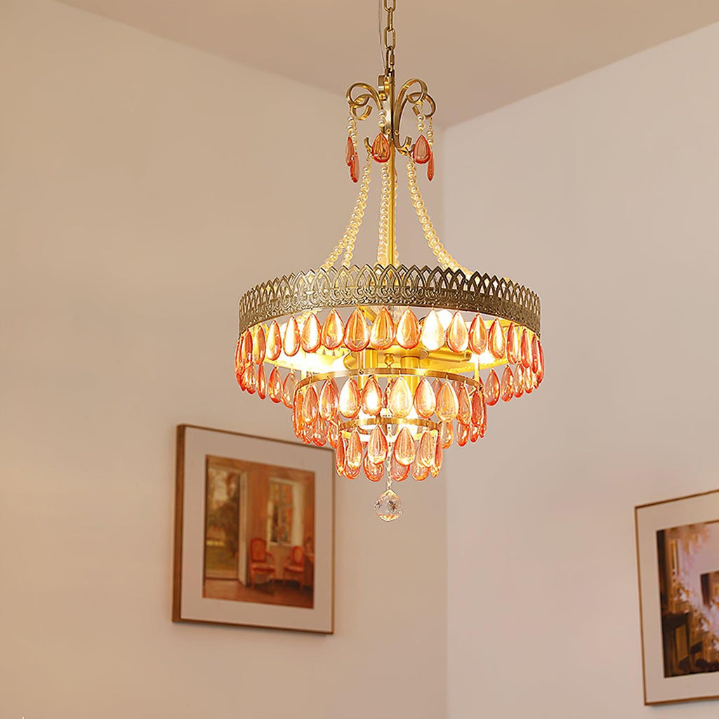 Red Ruby Chandelier