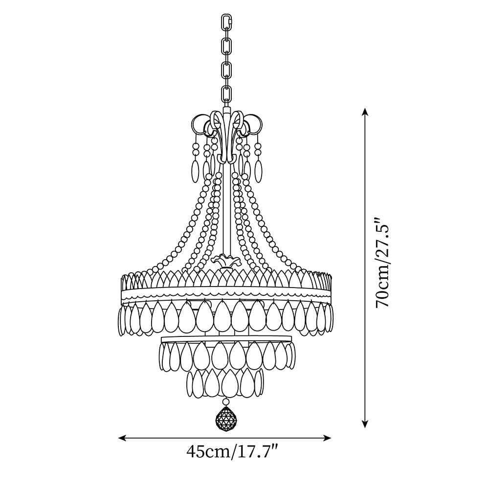 Red Ruby Chandelier