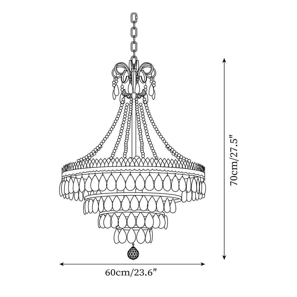 Red Ruby Chandelier