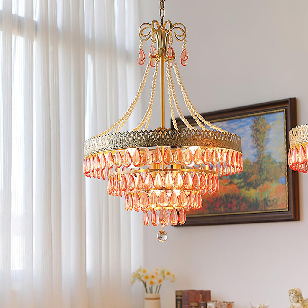 Red Ruby Chandelier